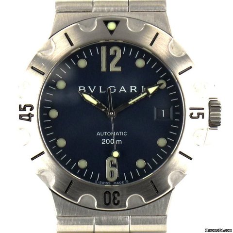 Bulgari Diagono Scuba watches