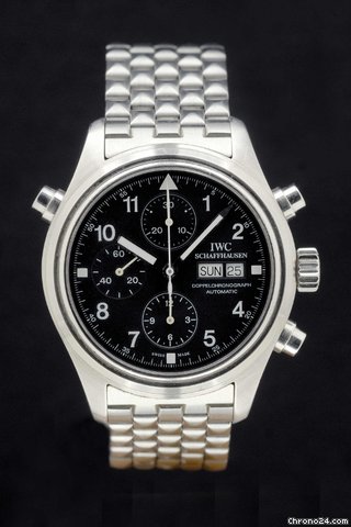 IWC Doppelchronograph in Stahl watches