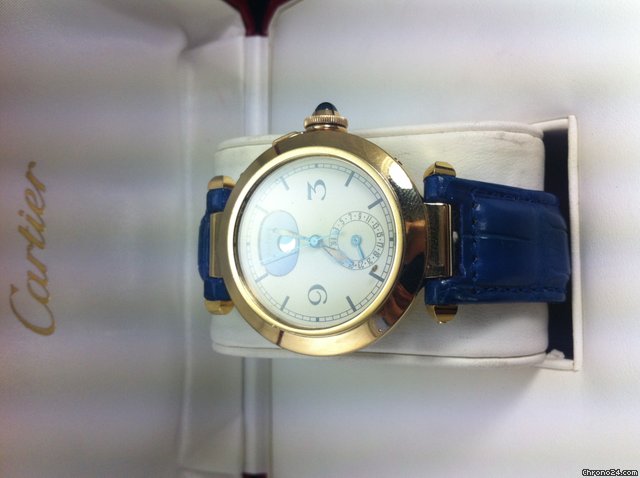 Cartier PASHA FASI LUNA ORO GIALLO watches