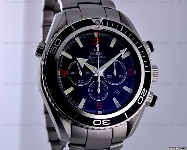 Omega Seamaster Planet Ocean Co-Axial Chronograph SS/SS 45.5MM watches