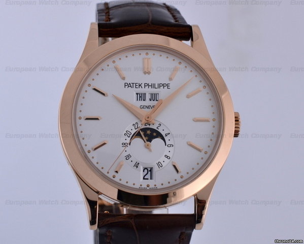 Patek Philippe Annual Calendar 18K Rose Gold Stick Dial 38MM watches