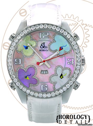 Jacob & Co. Five Time Zone Diamond Accent 47mm - JCATH2 watches