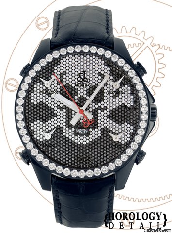 Jacob & Co. Five Time Zone Diamond Skull47mm - JCSKULL9 watches