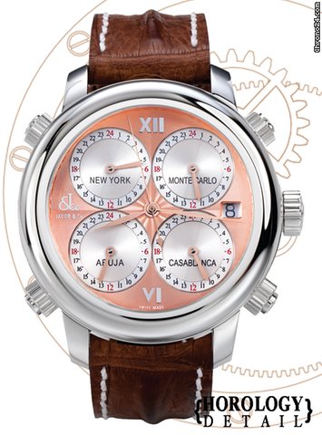 Jacob & Co. Five Time Zone Automatic H24 - H24SSR watches