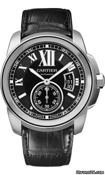 Replica Cartier Calibre de Cartier Automatic Steel Watch