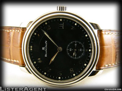 Blancpain solo tempo nero AUT Ref. 1161-1130-55. NUOVO watches
