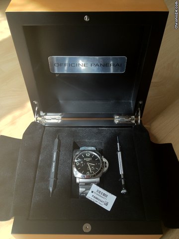 Panerai 00347Luminor 1950 3 Days GMT Power Reserve Automatic watches