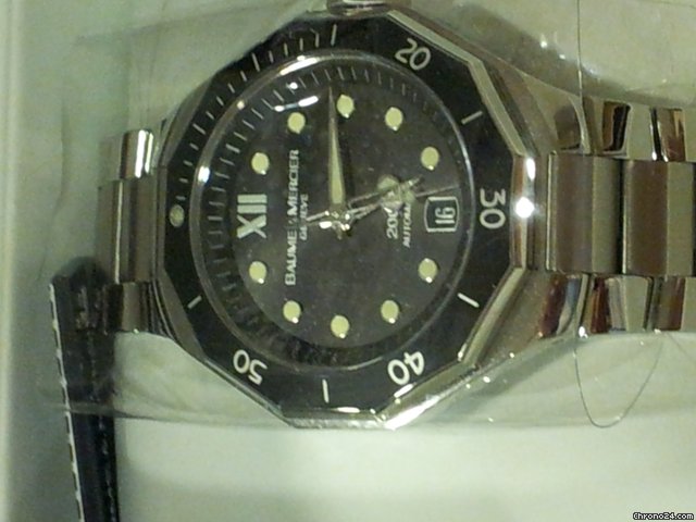 Baume & Mercier riviera xl acciaio watches