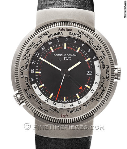 IWC Porsche Design Reiseuhr World Time Alarm - 3821 - 001 watches