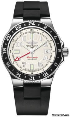 Breitling Superocean GMT Stainless Steel watches