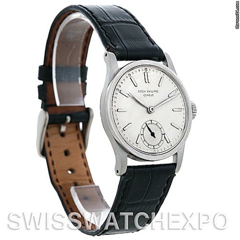 Patek Philippe Calatrava Vintage Stainless Steel Watch Ref 96 watches