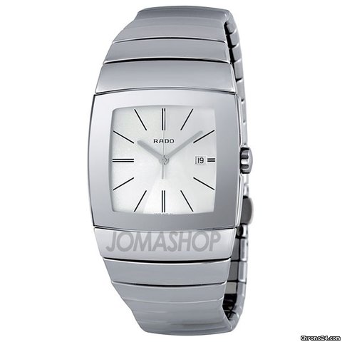 Rado Sintra Silver Dial Ceramic Mens Watch R13720122 watches