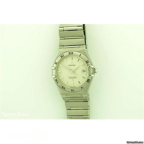 Omega Constellation steel quartz on bracelet watches