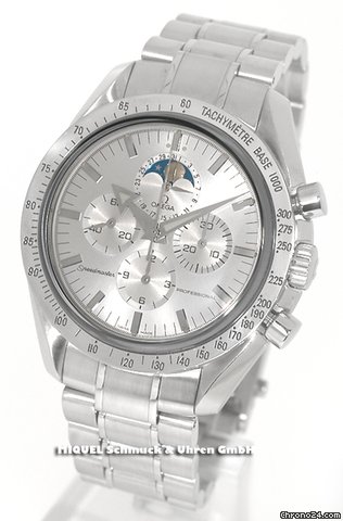 Replica Omega Speedmaster Professional - Mondphase - Wei goldl¨ąnette (gebraucht) Watch