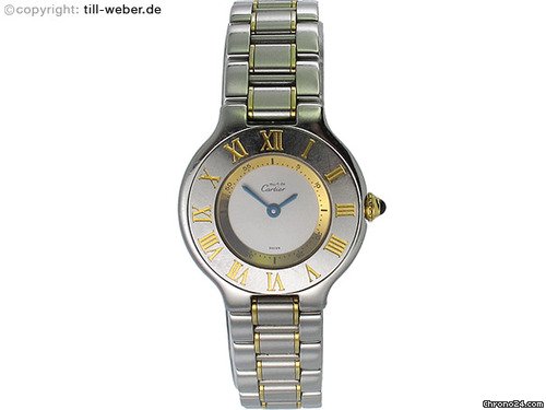 Cartier "Must de Cartier 21" watches