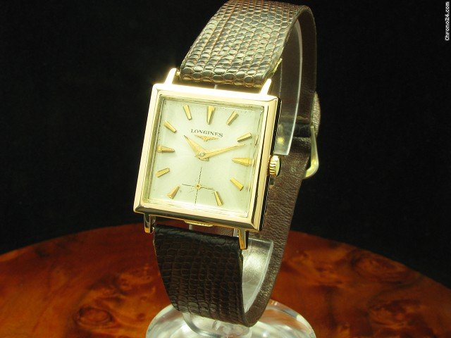 Longines 18kt 750 Gold Handaufzug Unisexuhr watches