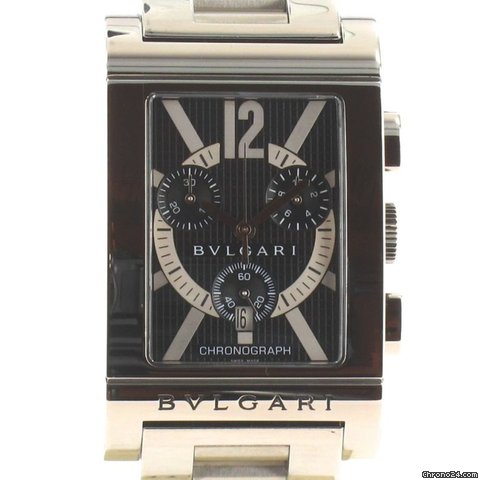 Bulgari Rettangolo chrono watches