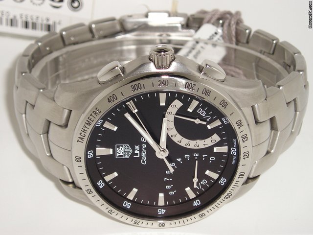 Replica TAG Heuer Link Calibre S 1/100 Chronograph Watch
