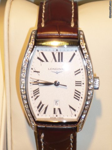 Replica Longines EVIDENZA sertie 44 diamants 0,369 ct Watch