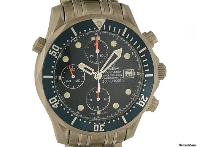 Omega Seamaster Professional Diver Chronograph Titan Vintage 42mm watches