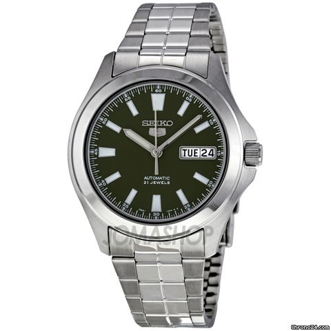 Seiko 5 Blue Stainless Steel Automatic Mens Watch SNKL05 watches