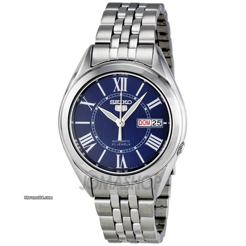 Seiko 5 Automatic Blue Dial Stainless Steel Mens Watch SNKL31 watches