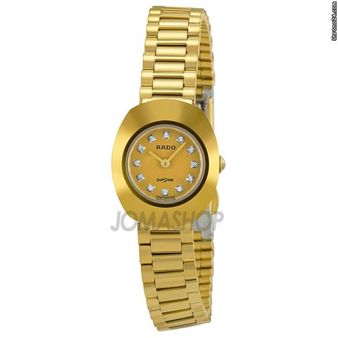 Rado Original Jubile Gold Tone Stainless Steel Ladies Watch R12559633 watches