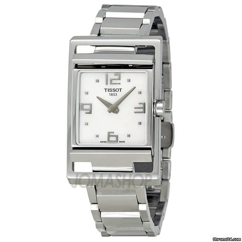 Tissot My-T Open Steel Mother of Pearl Dial Ladies Watch T0323091111700 watches