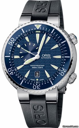 Oris Divers Small Second Mens Automatic Watch 643-7609-8555RS watches