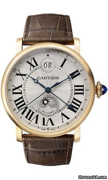 Cartier Rotonde de Cartier Large Date Second Time-Zone watches