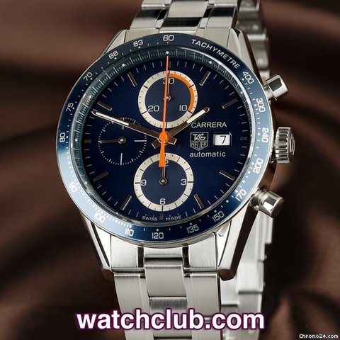 TAG Heuer Carrera - Blue Tachymetre watches