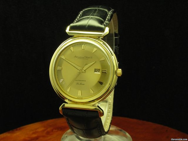 IWC Schaffhausen De Luxe 18kt Gold Automatic Herrenuhr Kaliber C.8531 Wie Nos watches