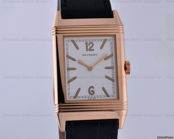 Jaeger-LeCoultre Grande Reverso "Tribute to 1931" Ultra Thin Cream Dial 18K Rose Gold watches