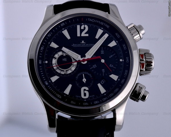 Jaeger-LeCoultre Master Compressor Chronograph 2 Black Dial SS 41.5MM watches