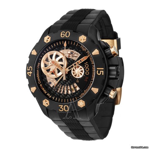 Zenith Men's Defy Xtreme Gold & Titanium Watch watches