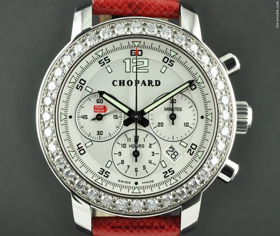 Chopard S/S Ladies Diamond Bezel Mille Miglia watches