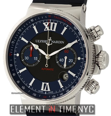 Ulysse Nardin Maxi Marine Chronograph Stainless Steel 41mm 353-66 watches