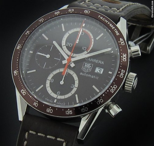 TAG Heuer Steel Carrera Juan Manual Fangio Limited Edition watches