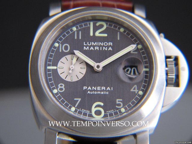 Panerai PAM 86 Luminor Marina Auto full set and serviced Panerai watches