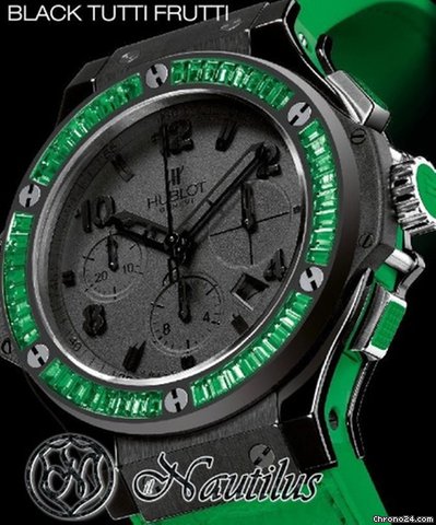 Hublot Black Tutti Frutti Apple /D.S.R. NEW watches
