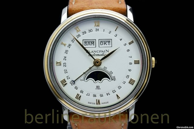 Blancpain Villeret Vollkalender Mondphase - triple date moonphase watches