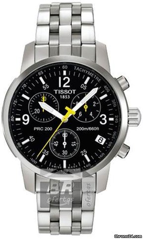 Tissot PRC200 noires watches