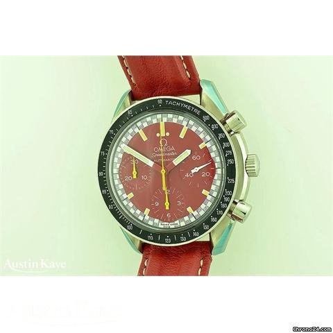 Omega Speedmaster "Michael Schumacher" steel automatic on strap watches