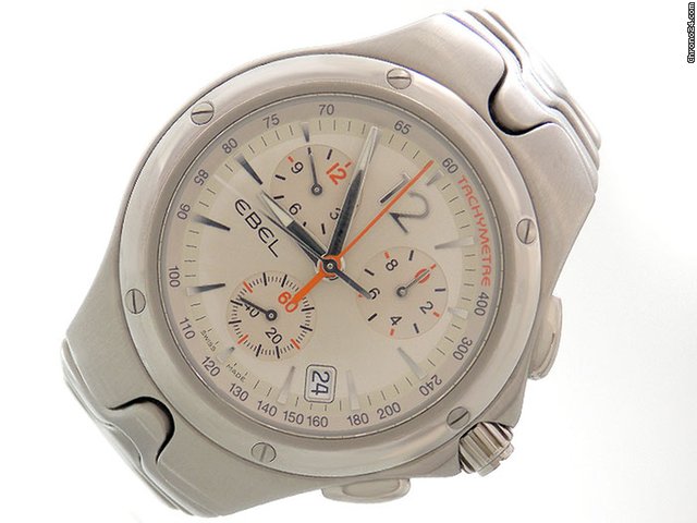 Ebel Sport Wave Edelstahl Chronograph watches