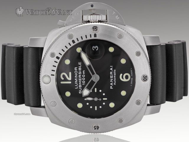 Panerai PAM 243 1950 1000m Submersible - 44mm Stainless Steel watches