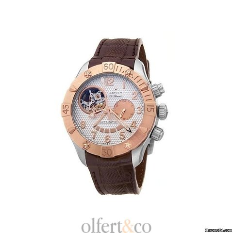 Zenith Automatik Chrono 18kt Rosegold watches
