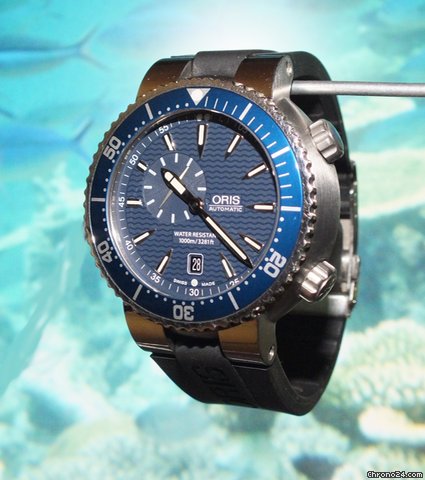 Oris Divers Small Second, Date watches
