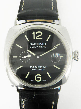 Panerai stainless steel Black Seal Radiomir watches