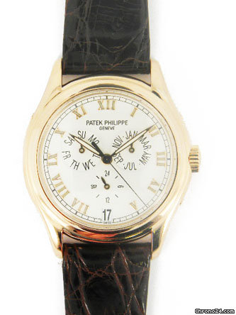 Patek Philippe 18k rose gold Annual Calendar watches