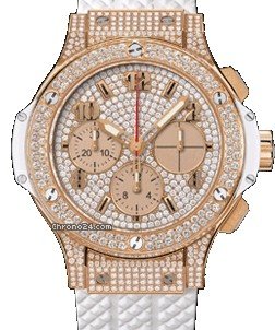 Hublot Big Bang White Full Pave /D.S.R. NEW watches